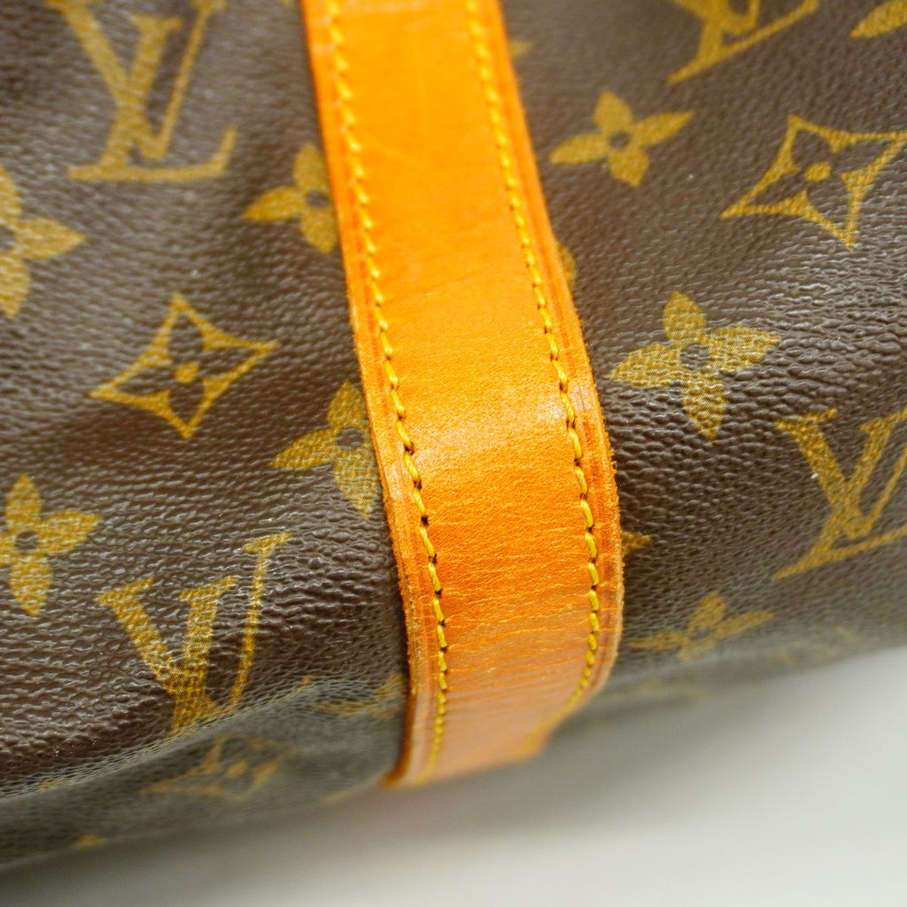 Louis Vuitton Boston Bag Monogram Sac Spool 45 Brown — view 8