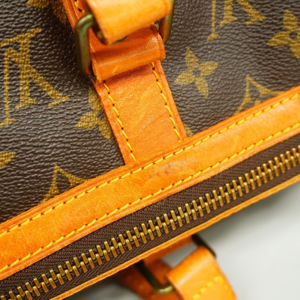 Louis Vuitton Boston Bag Monogram Sac Spool 45 Brown — view 7
