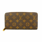 Louis Vuitton Wallet Monogram Zippy Brown