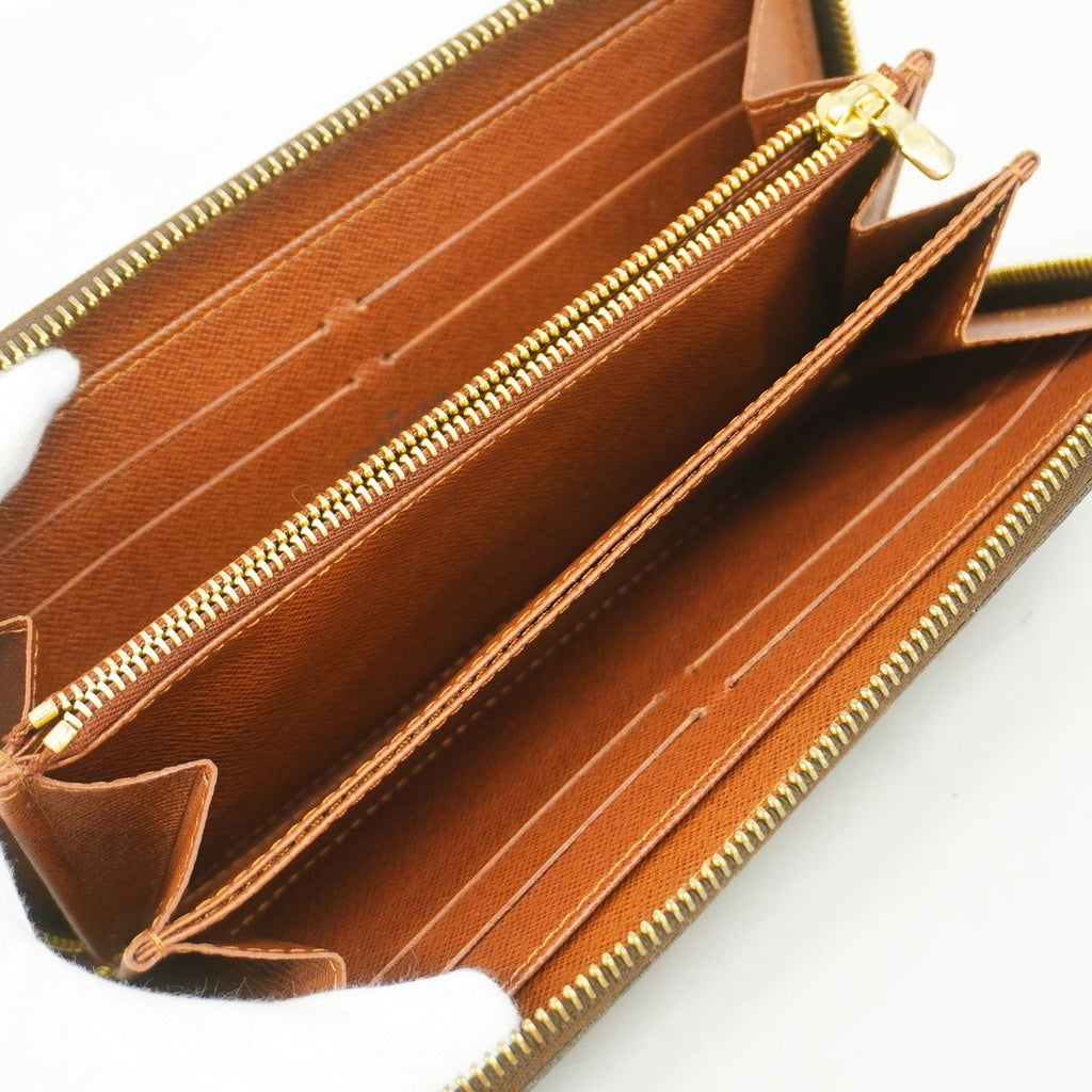 Louis Vuitton Wallet Monogram Zippy Brown — view 3