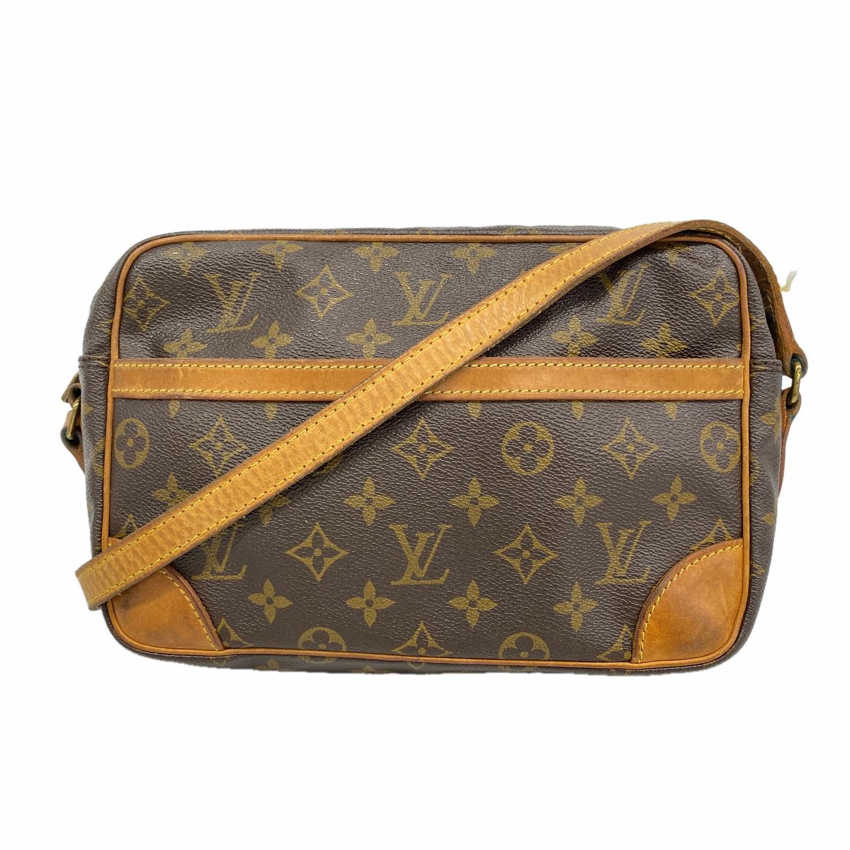Louis Vuitton Shoulder Bag Monogram Trocadero 27 Brown
