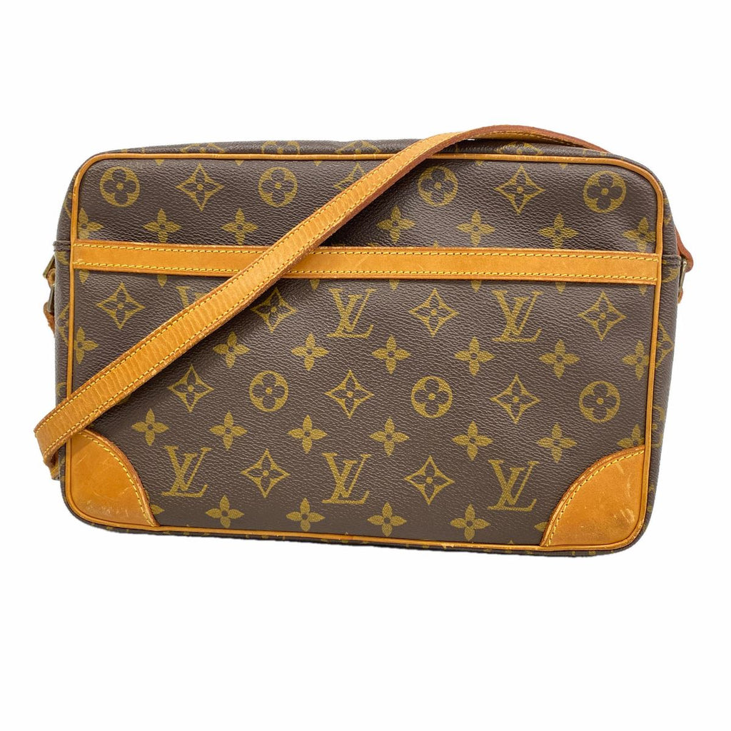 Louis Vuitton Shoulder Bag Monogram Trocadero 30 Brown