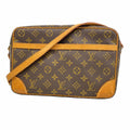Louis Vuitton Shoulder Bag Monogram Trocadero 30 Brown