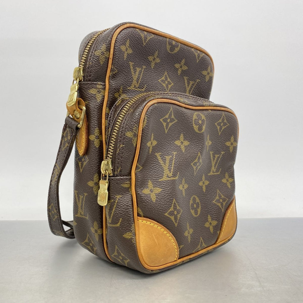 Louis Vuitton Shoulder Bag Monogram Amazon Brown — view 2