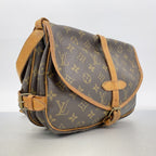 Louis Vuitton Shoulder Bag Monogram Saumur 30 Brown — view 2