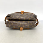 Louis Vuitton Shoulder Bag Monogram Saumur 30 Brown — view 3