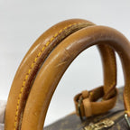 Louis Vuitton Boston Bag Monogram Keepall 55 Brown — view 7