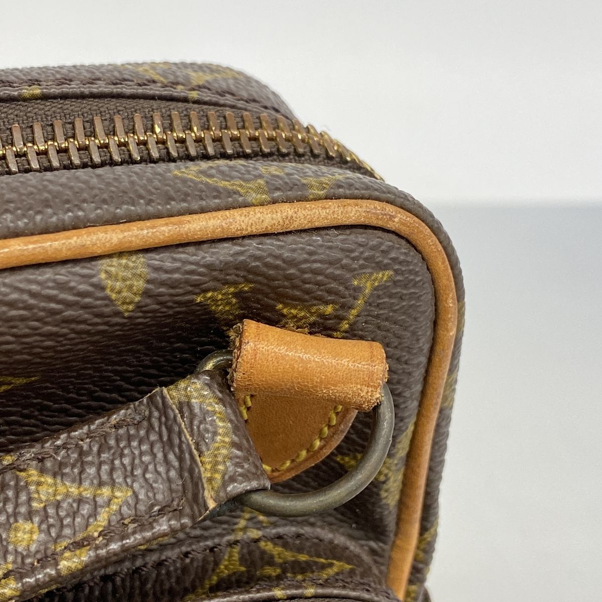 Louis Vuitton Shoulder Bag Monogram Mini Amazon Brown — view 6