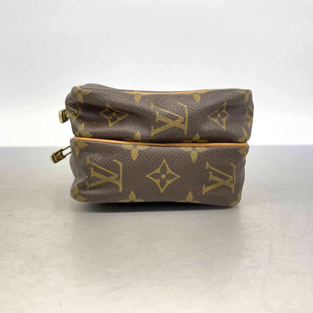 Louis Vuitton Shoulder Bag Monogram Mini Amazon Brown — view 3