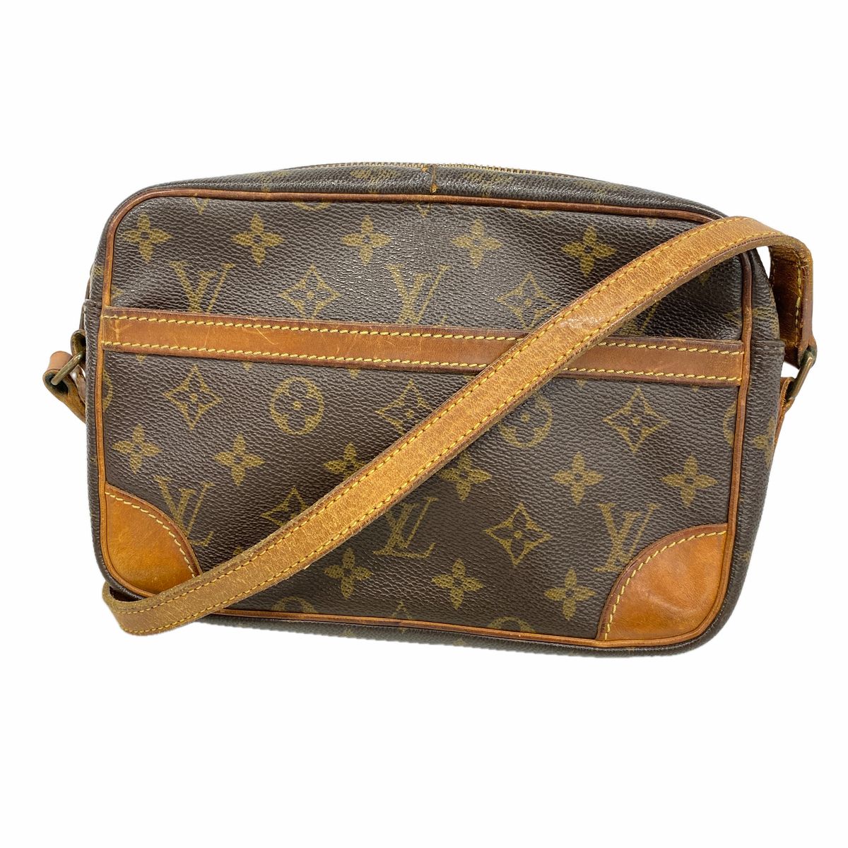 Louis Vuitton Shoulder Bag Monogram Trocadero 24 Brown