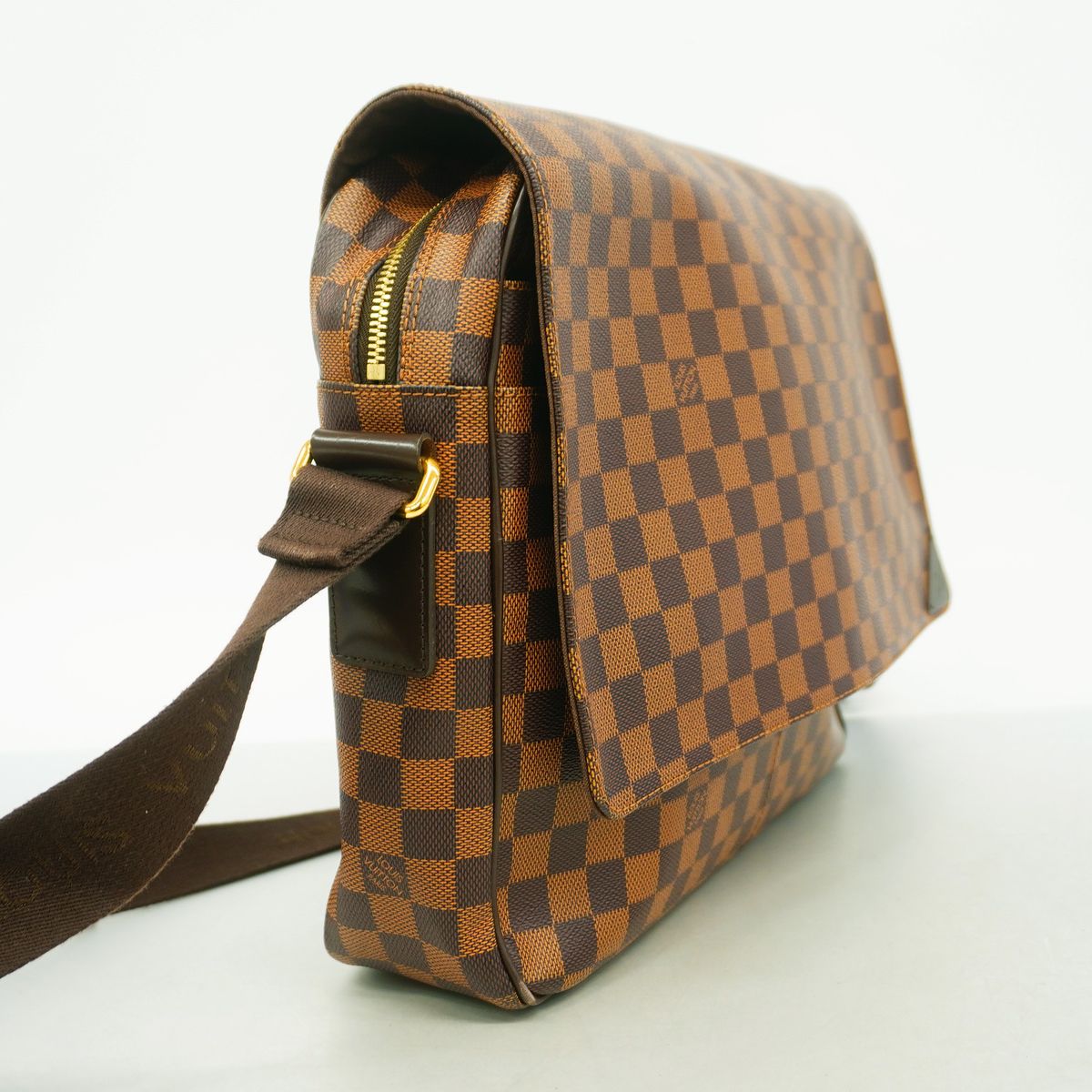 Louis Vuitton Shoulder Bag Damier Shelton GM Ebene — view 2