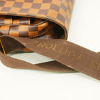 Louis Vuitton Shoulder Bag Damier Shelton GM Ebene — view 8