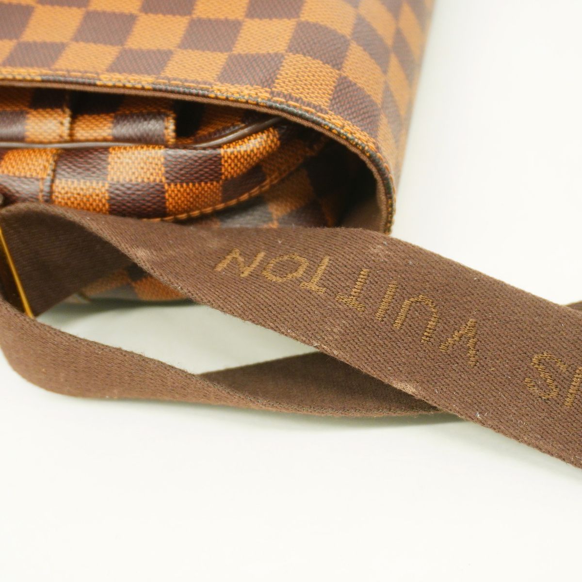 Louis Vuitton Shoulder Bag Damier Shelton GM Ebene — view 8
