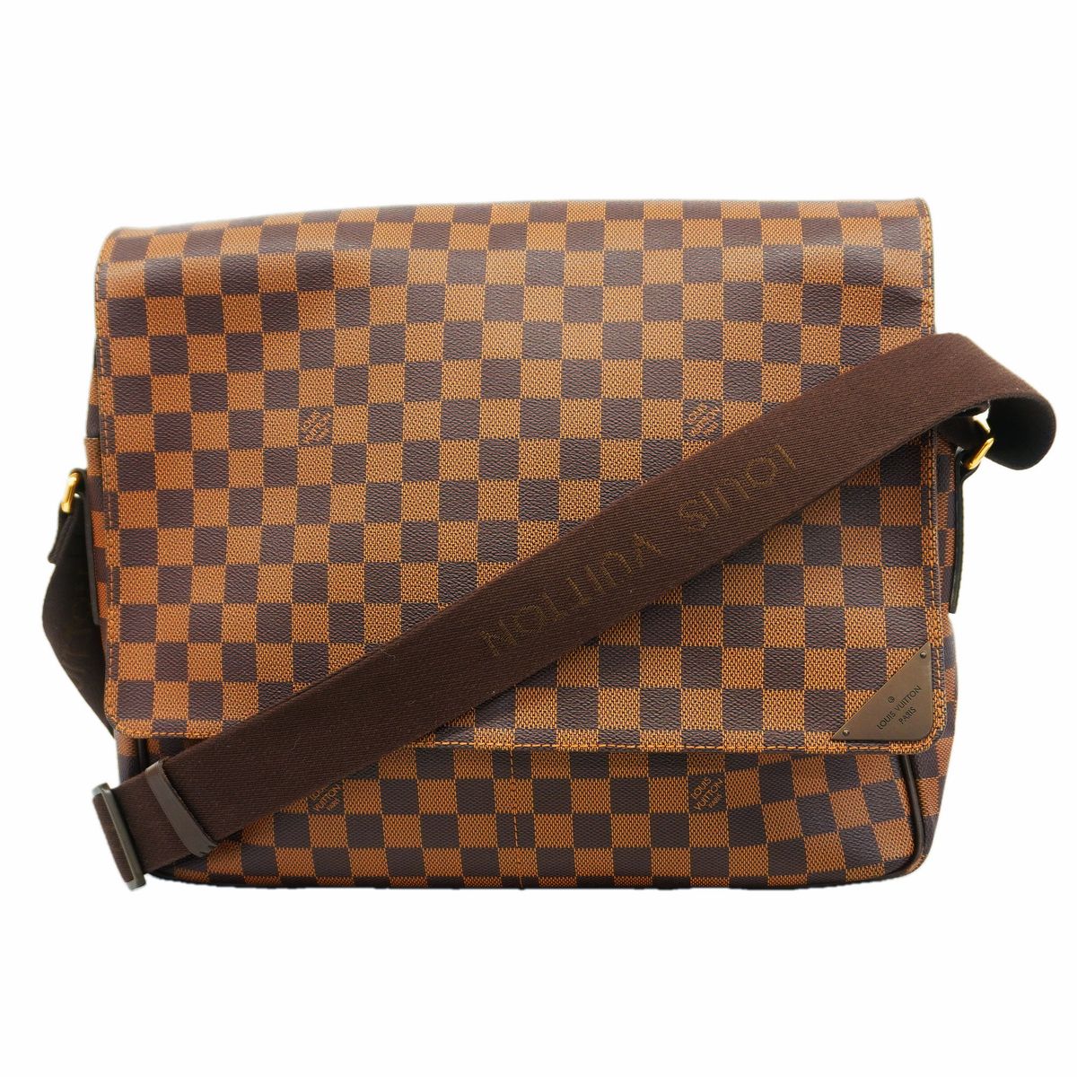 Louis Vuitton Shoulder Bag Damier Shelton GM Ebene