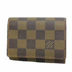 Louis Vuitton Card Case Damier Envelope Business Holder Ebene