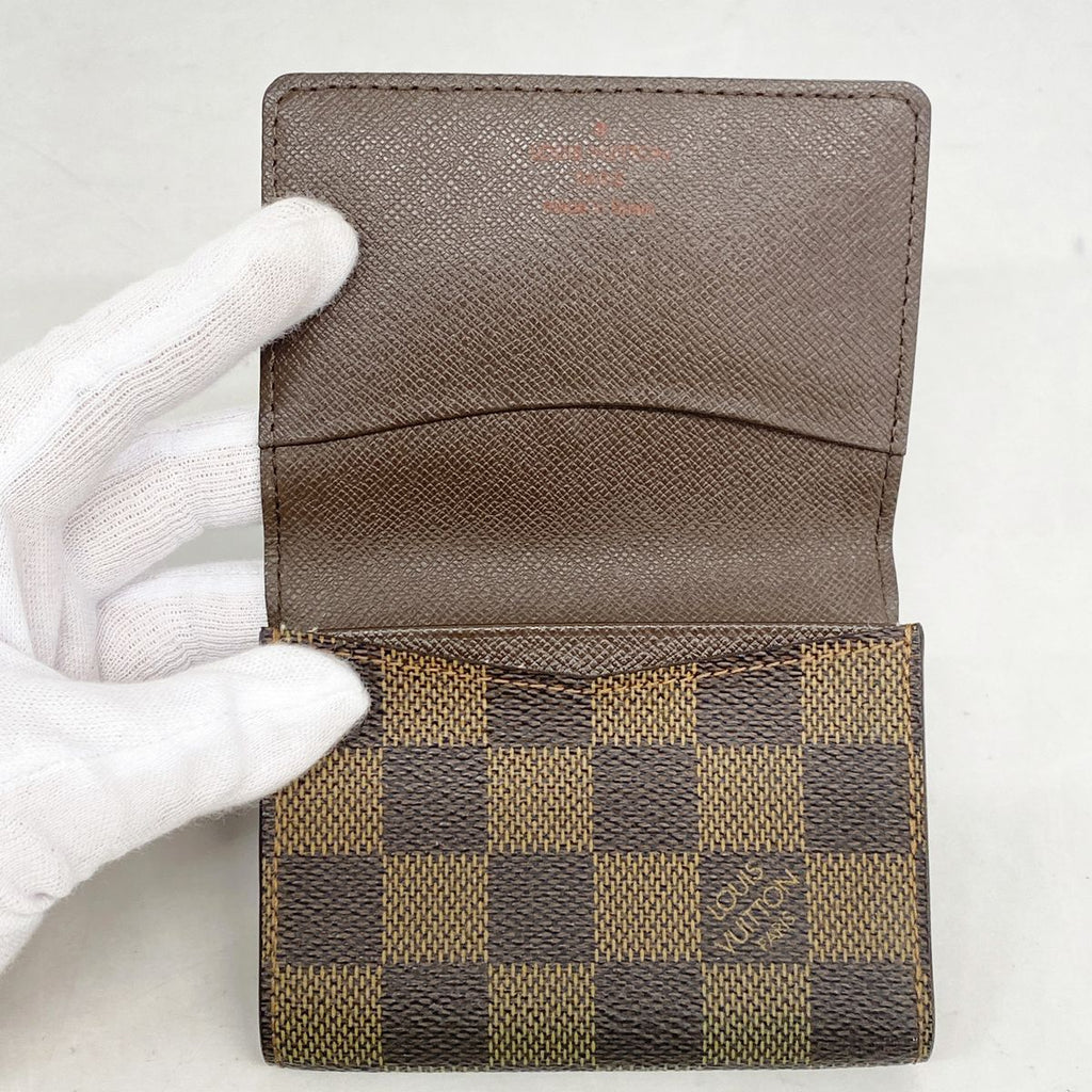 Louis Vuitton Card Case Damier Envelope Business Holder Ebene — view 3