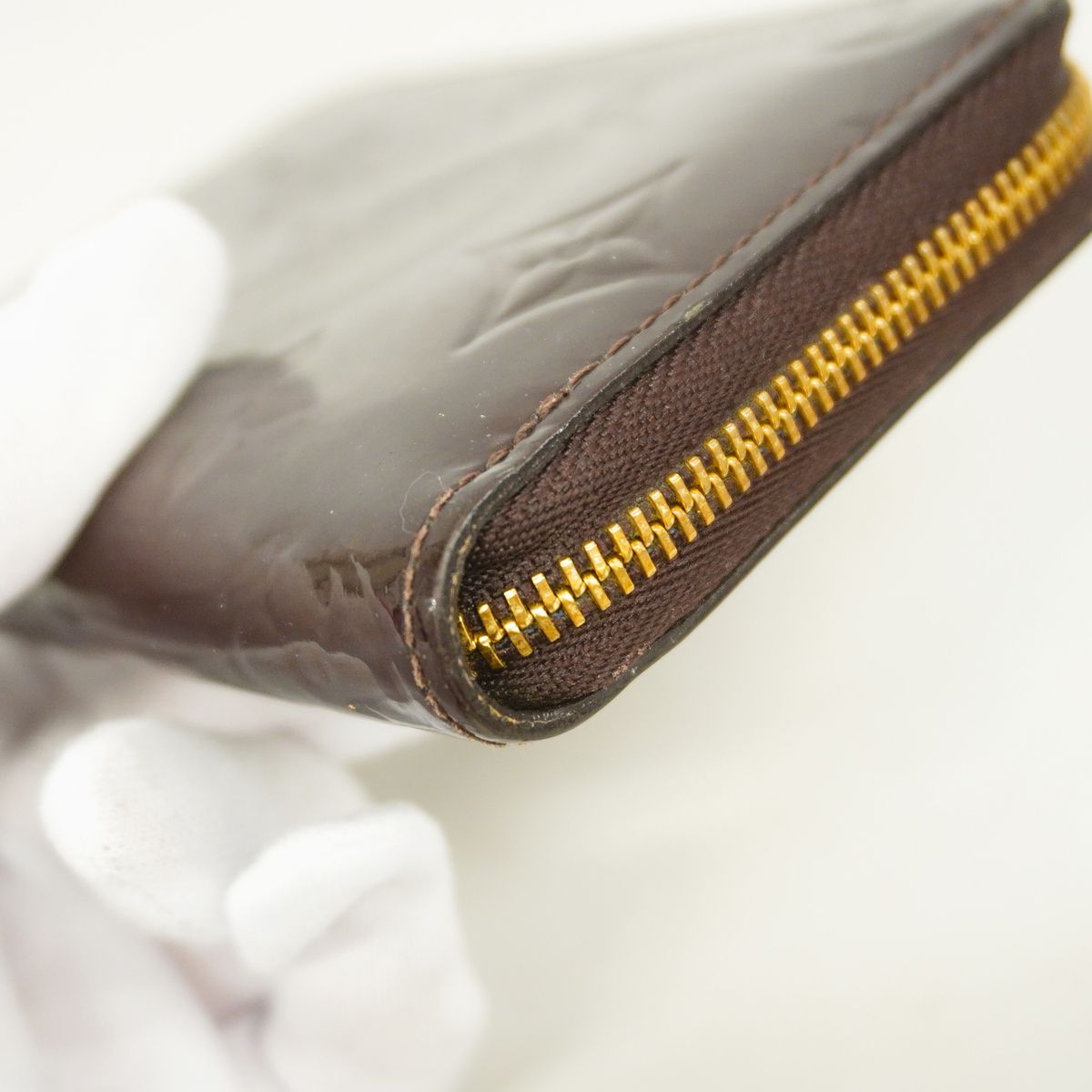 Louis Vuitton Vernis Zippy Coin Purse Amaranto — view 5