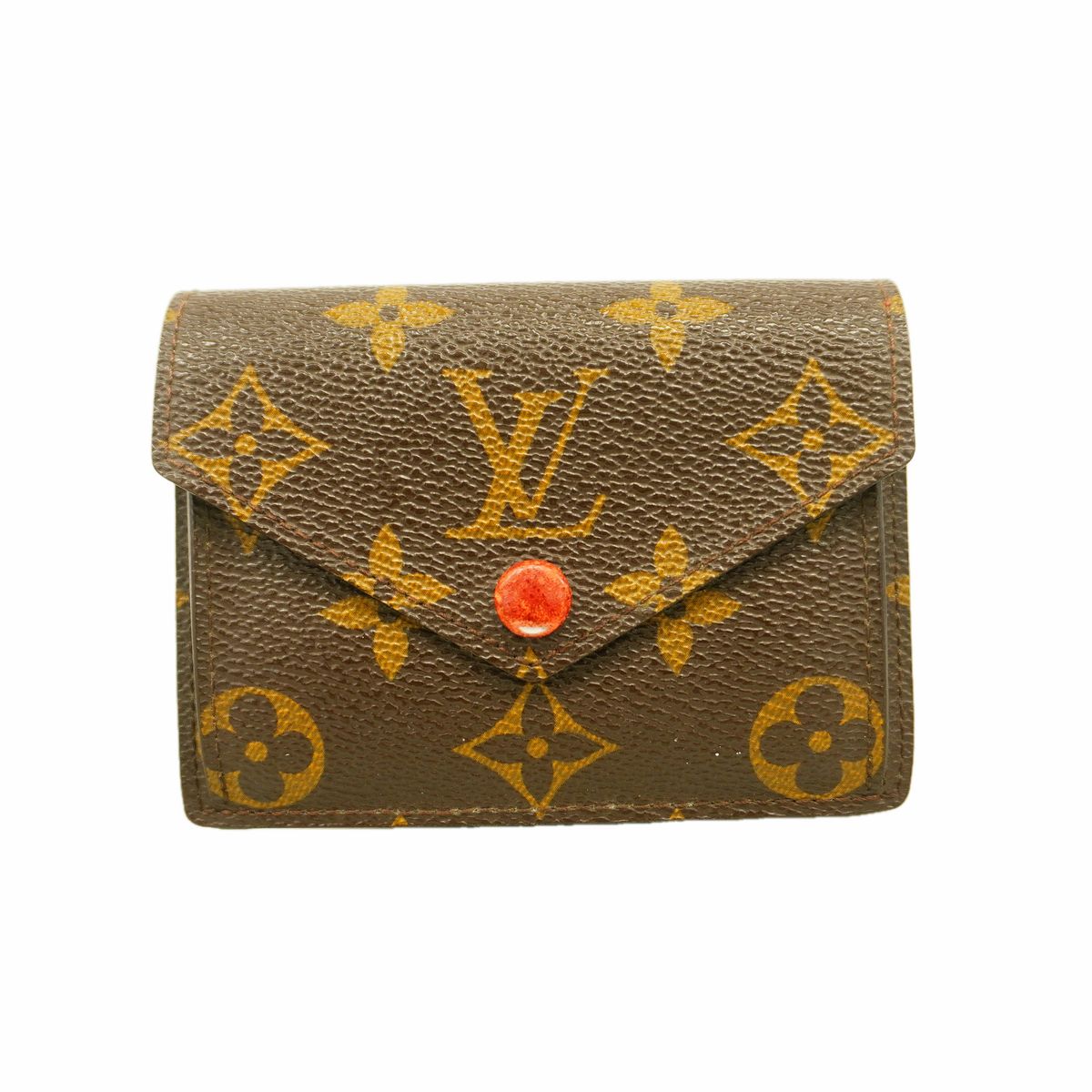 Louis Vuitton Wallet Monogram Portefeuille Marie Brown Rouge
