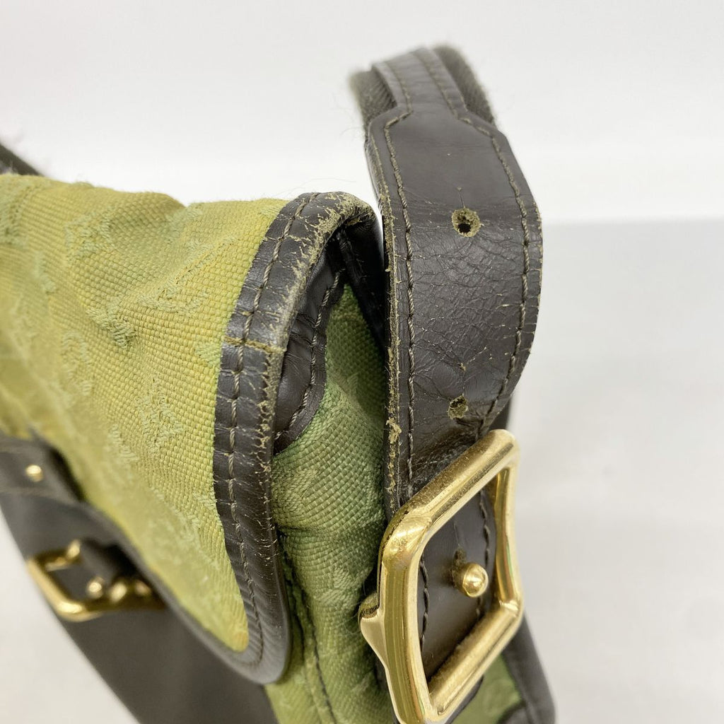 Louis Vuitton Shoulder Bag Monogram Mini Belanger Khaki — view 6