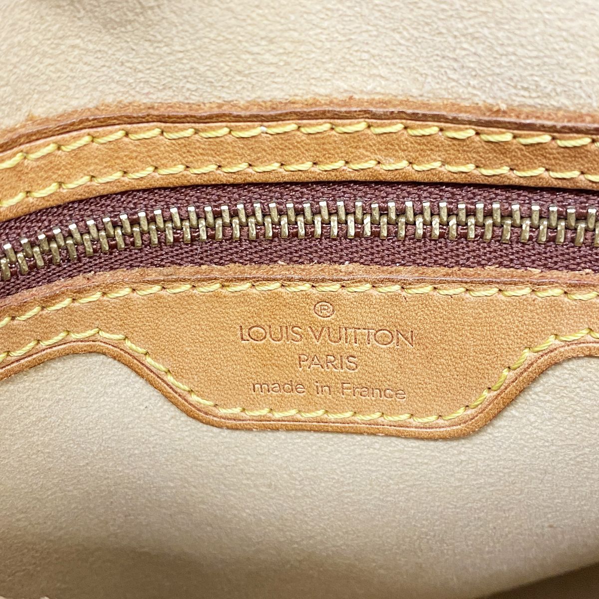 Louis Vuitton Shoulder Bag Monogram Looping MM Brown — view 5