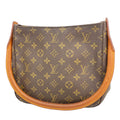 Louis Vuitton Shoulder Bag Monogram Looping MM Brown