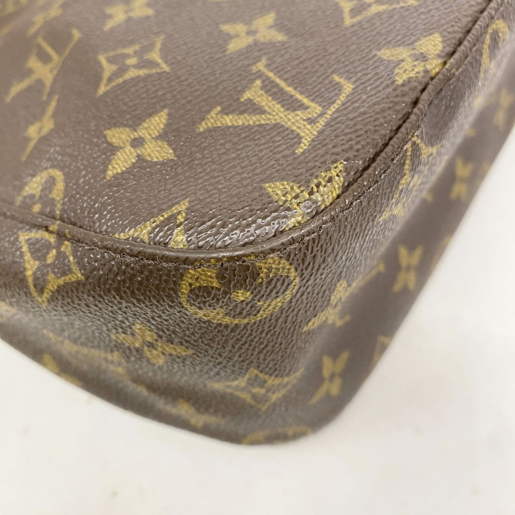 Louis Vuitton Shoulder Bag Monogram Looping MM Brown — view 7