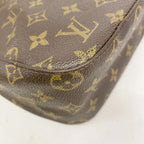 Louis Vuitton Shoulder Bag Monogram Looping MM Brown — view 7