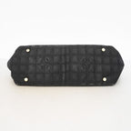 Chanel Tote Bag New Travel Nylon Black Champagne Gold — view 3