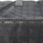 Chanel Tote Bag New Travel Nylon Black Champagne Gold — view 8