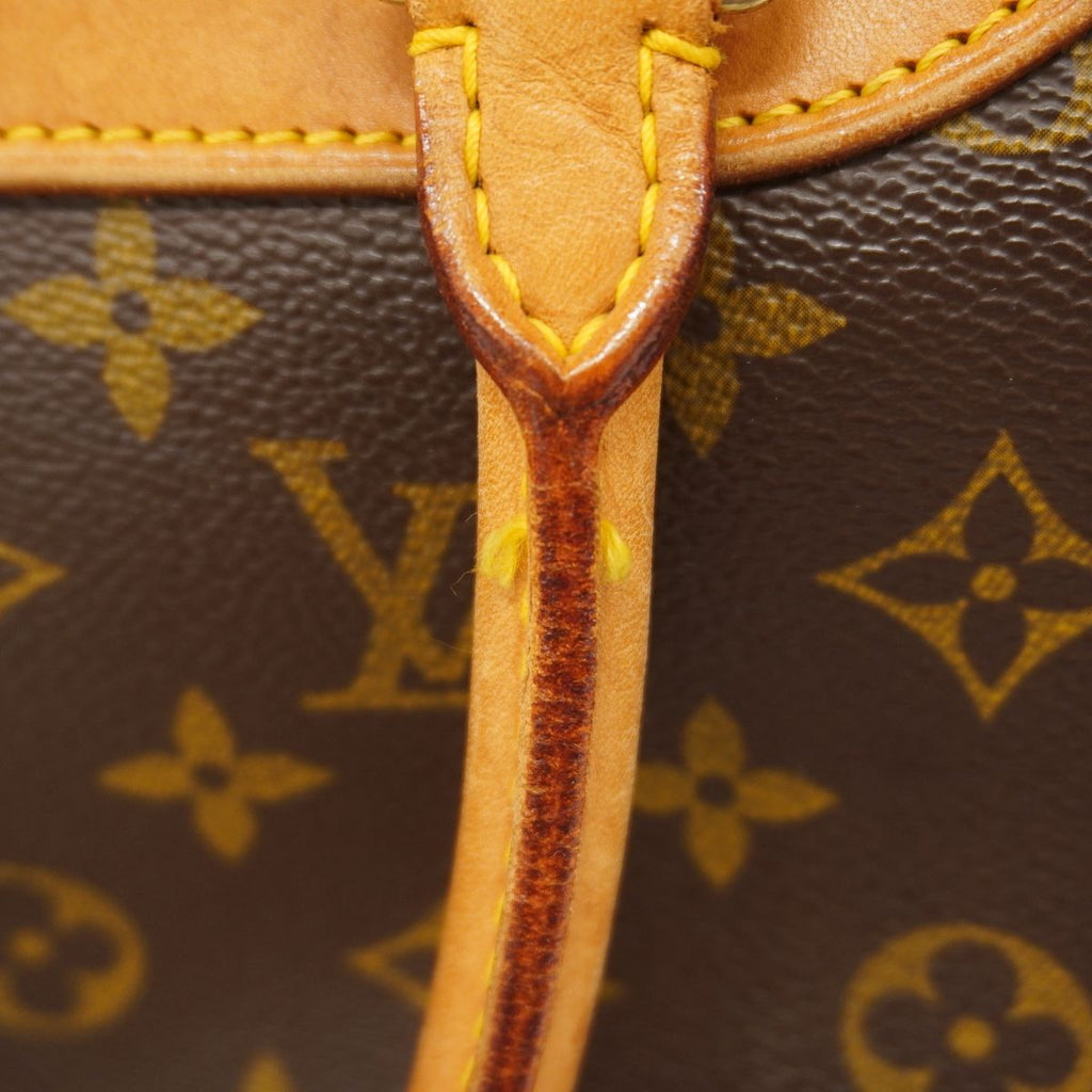 Louis Vuitton Handbag Monogram Deauville Brown — view 8