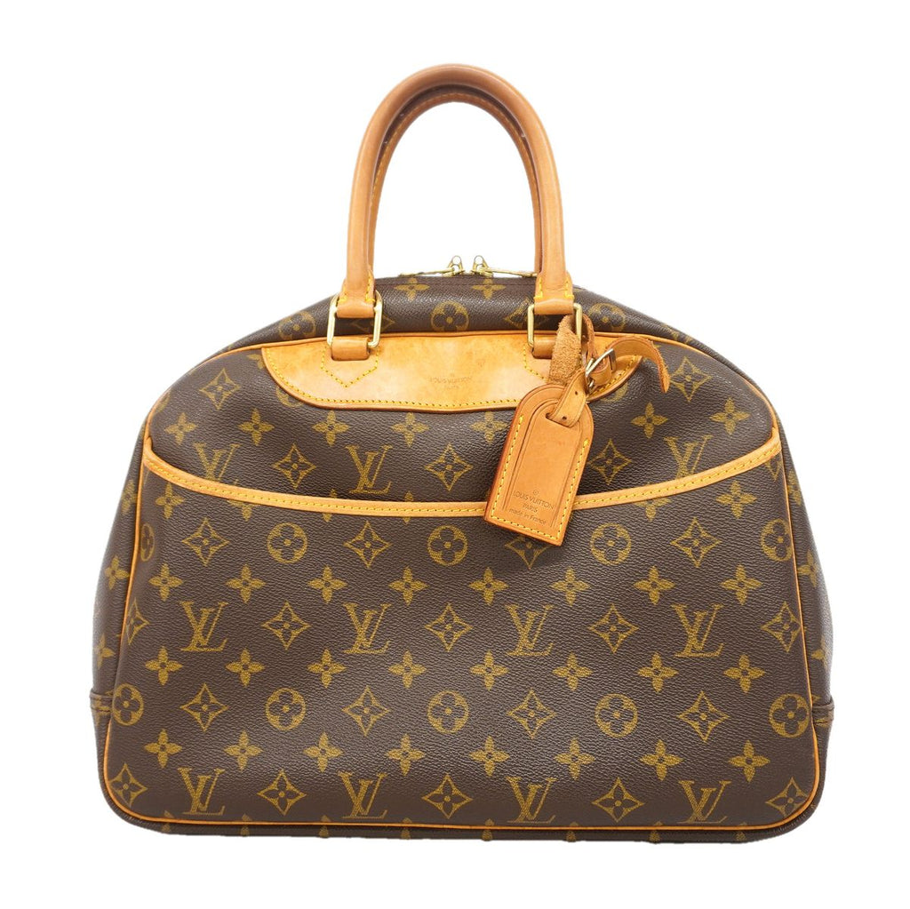 Louis Vuitton Handbag Monogram Deauville Brown