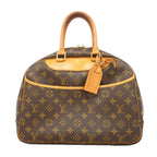 Louis Vuitton Handbag Monogram Deauville Brown