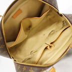 Louis Vuitton Handbag Monogram Deauville Brown — view 4