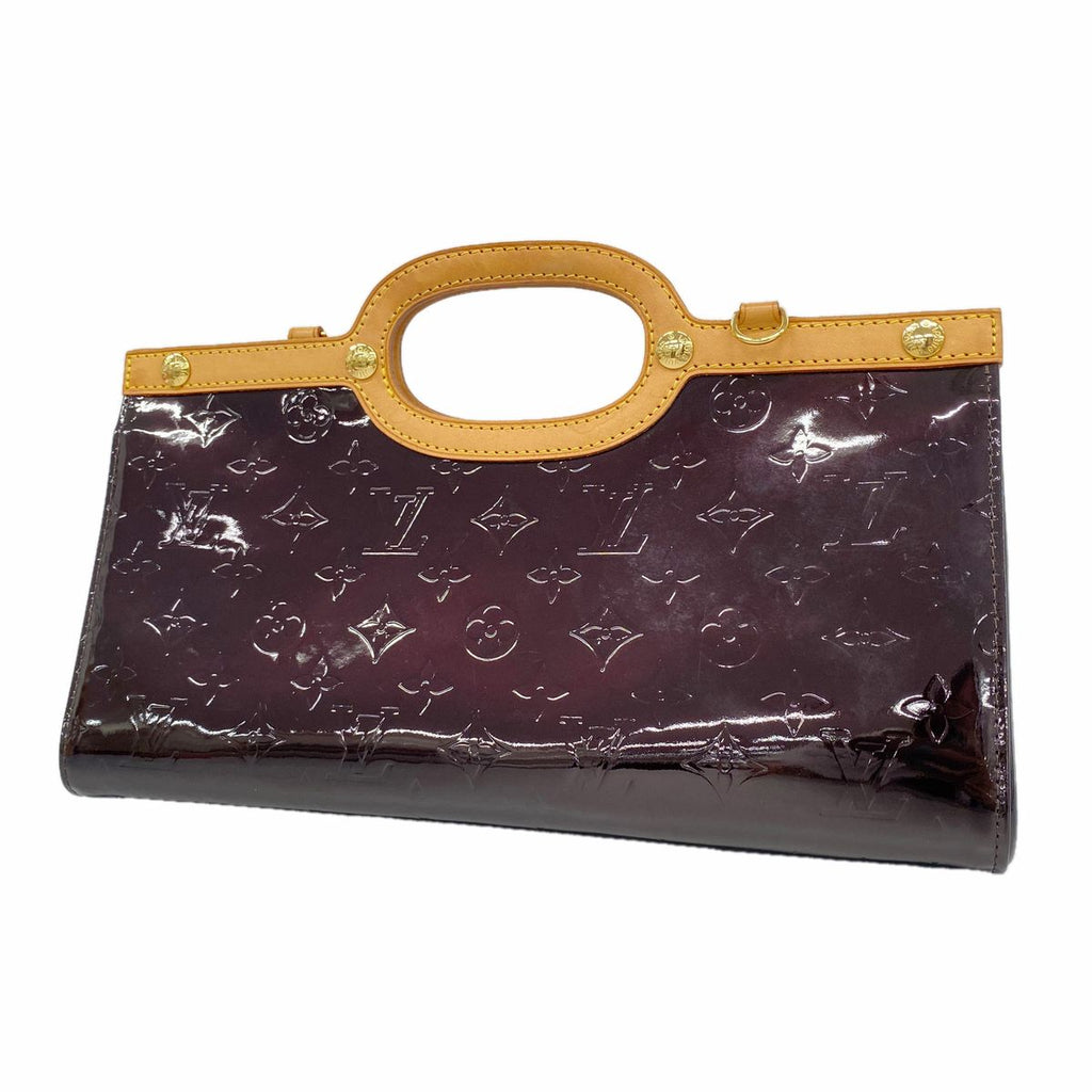 Louis Vuitton Handbag Vernis Roxuba Tall Live Amarante