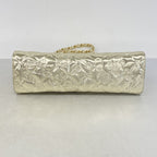 Chanel Shoulder Bag Icon Patent Leather Champagne Gold — view 3