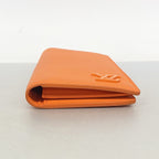 Louis Vuitton Wallet LV Aerogram Portefeuille Brazza Volcano Orange — view 2