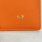 Louis Vuitton Wallet LV Aerogram Portefeuille Brazza Volcano Orange — view 4