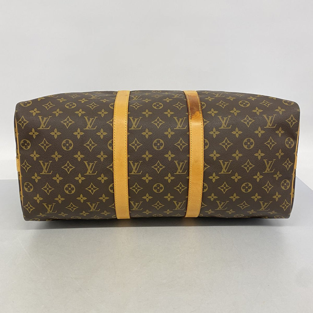 Louis Vuitton Boston Bag Monogram Keepall Bandouliere 50 Brown — view 3