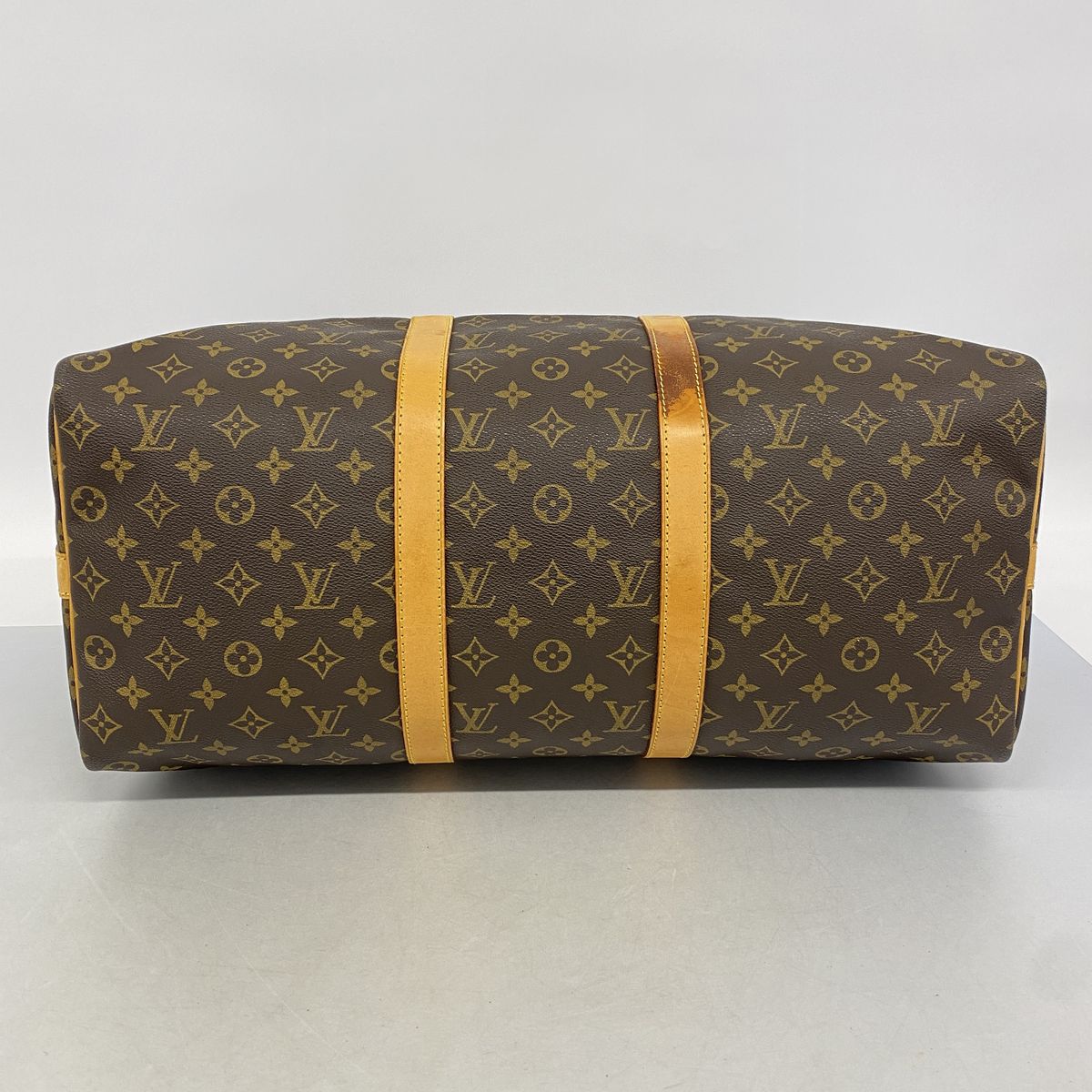 Louis Vuitton Boston Bag Monogram Keepall Bandouliere 50 Brown — view 3