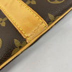 Louis Vuitton Boston Bag Monogram Keepall Bandouliere 50 Brown — view 7