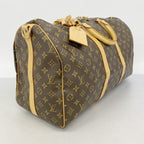 Louis Vuitton Boston Bag Monogram Keepall Bandouliere 50 Brown — view 2