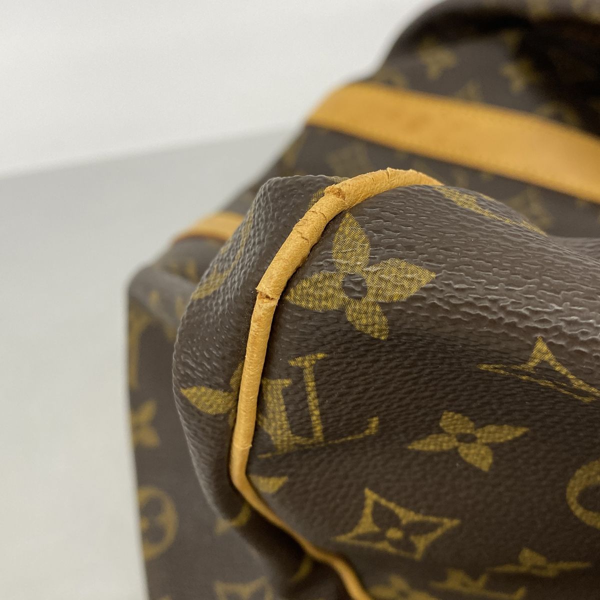 Louis Vuitton Boston Bag Monogram Keepall Bandouliere 50 Brown — view 6