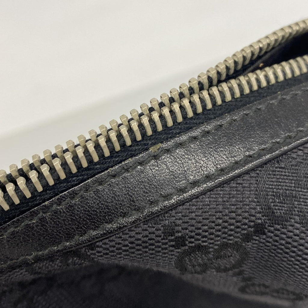 Gucci Handbag GG Canvas Black Silver — view 8