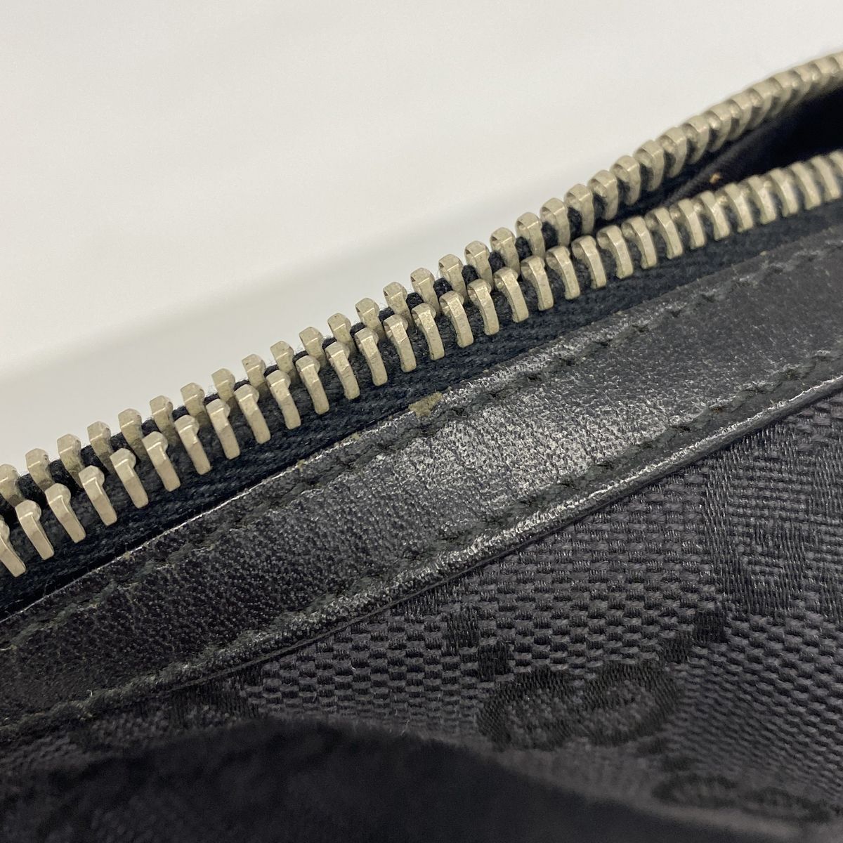 Gucci Handbag GG Canvas Black Silver — view 8