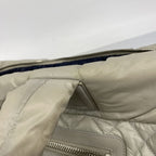 Chanel Tote Bag Coco Cocoon Nylon Gray Silver — view 8