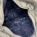 Chanel Tote Bag Coco Cocoon Nylon Gray Silver — view 4