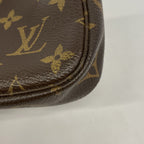 Louis Vuitton Pouch Monogram Mini Pochette Accessoires Brown — view 8