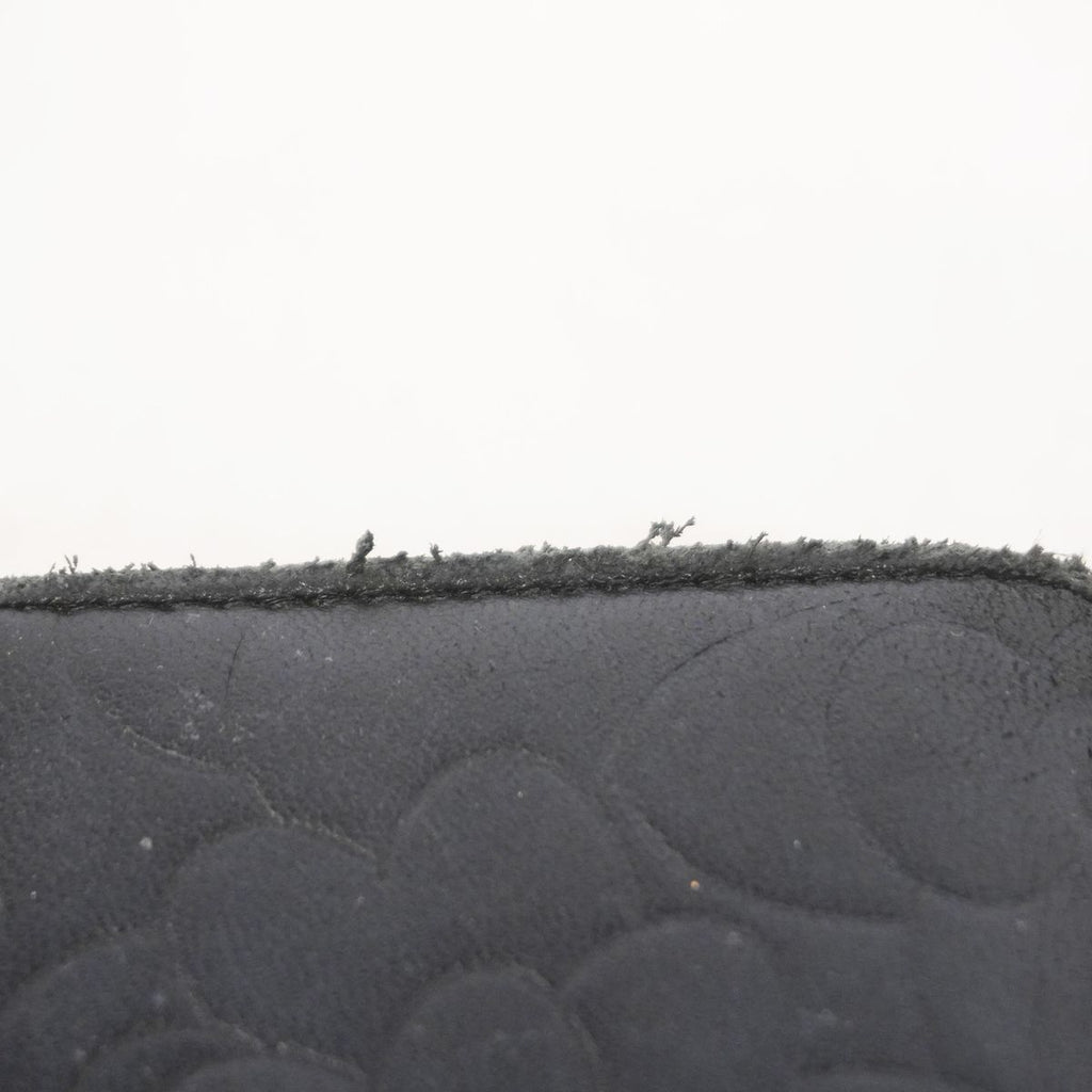 Chanel Trifold Wallet Camellia Lambskin Black Silver — view 7