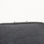 Chanel Trifold Wallet Camellia Lambskin Black Silver — view 7
