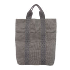 Hermes Tote Bag Her Line Cabas Nylon Gray Silver
